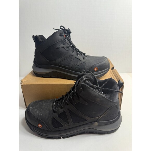 08 Merrell Fullbench Speed Mid CF, Black-US 9.5 Mens - Picture 1 of 5